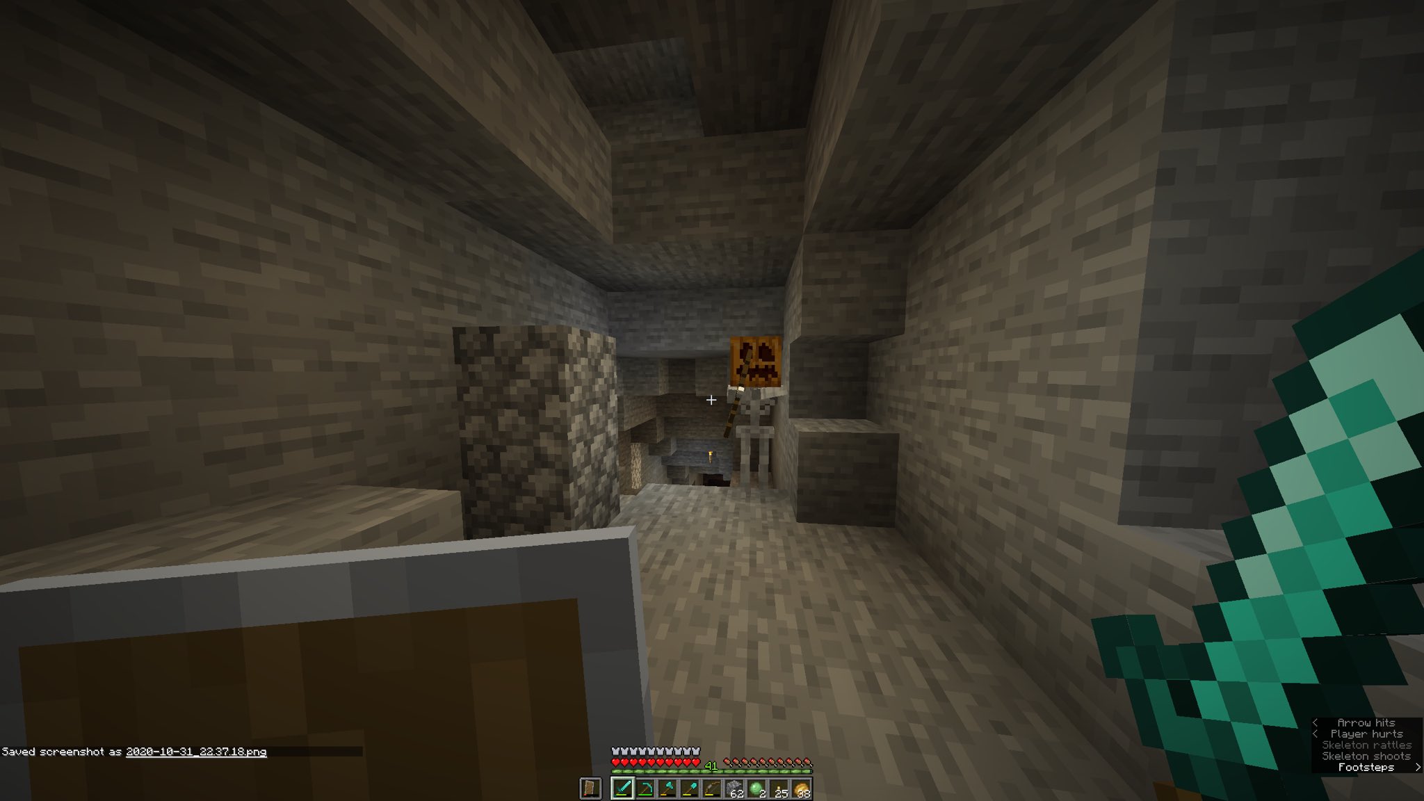 Jane Manchun Wong Skeleton With Pumpkin Head In Minecraft T Co Qrwcyrjp5n Twitter