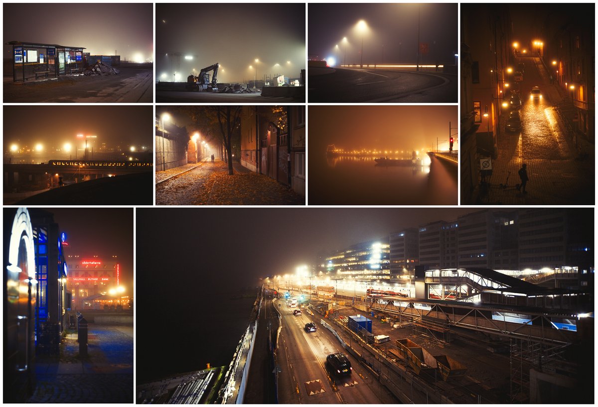 Stockholm // 10am vs. 10pm // October 30