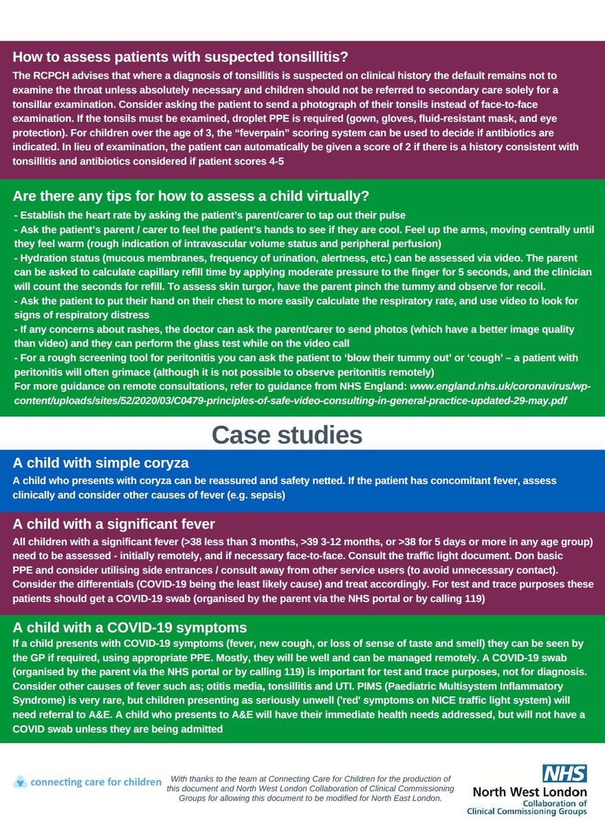  @CC4CLondon have pulled together some incredibly helpful FAQs that are a MUST READ for all primary care teams #COVID19 2/n