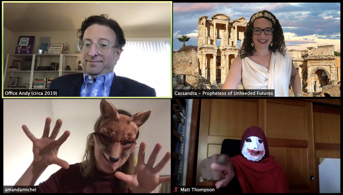 We launched Spark Camp :: Escape yesterday at <a href="/SparkCamp/">Spark Camp</a>'s Halloween Zoomtacular! Campers, if you weren't able to join, please check your email and make sure to sign onto slack. DM if you need more details.   -- Amanda, Matt, Andy and Amy