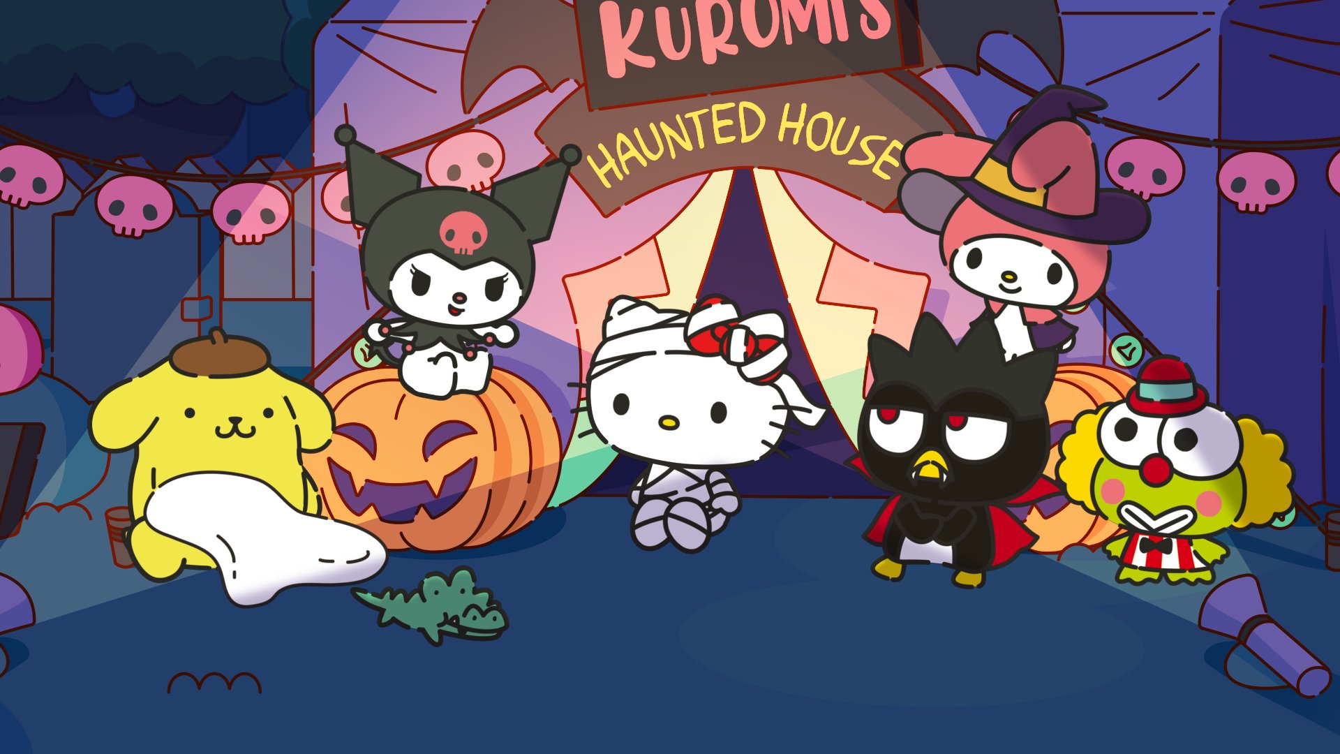 Kitty på Twitter: "Happy 🎃💜Celebrate by watching the spooktacular #Halloween episode of Hello Kitty and Friends Supercute Adventures on the #HelloKittyandFriends YouTube channel: https://t.co/ju5HdRbkiY https://t.co/bbtGccspQP