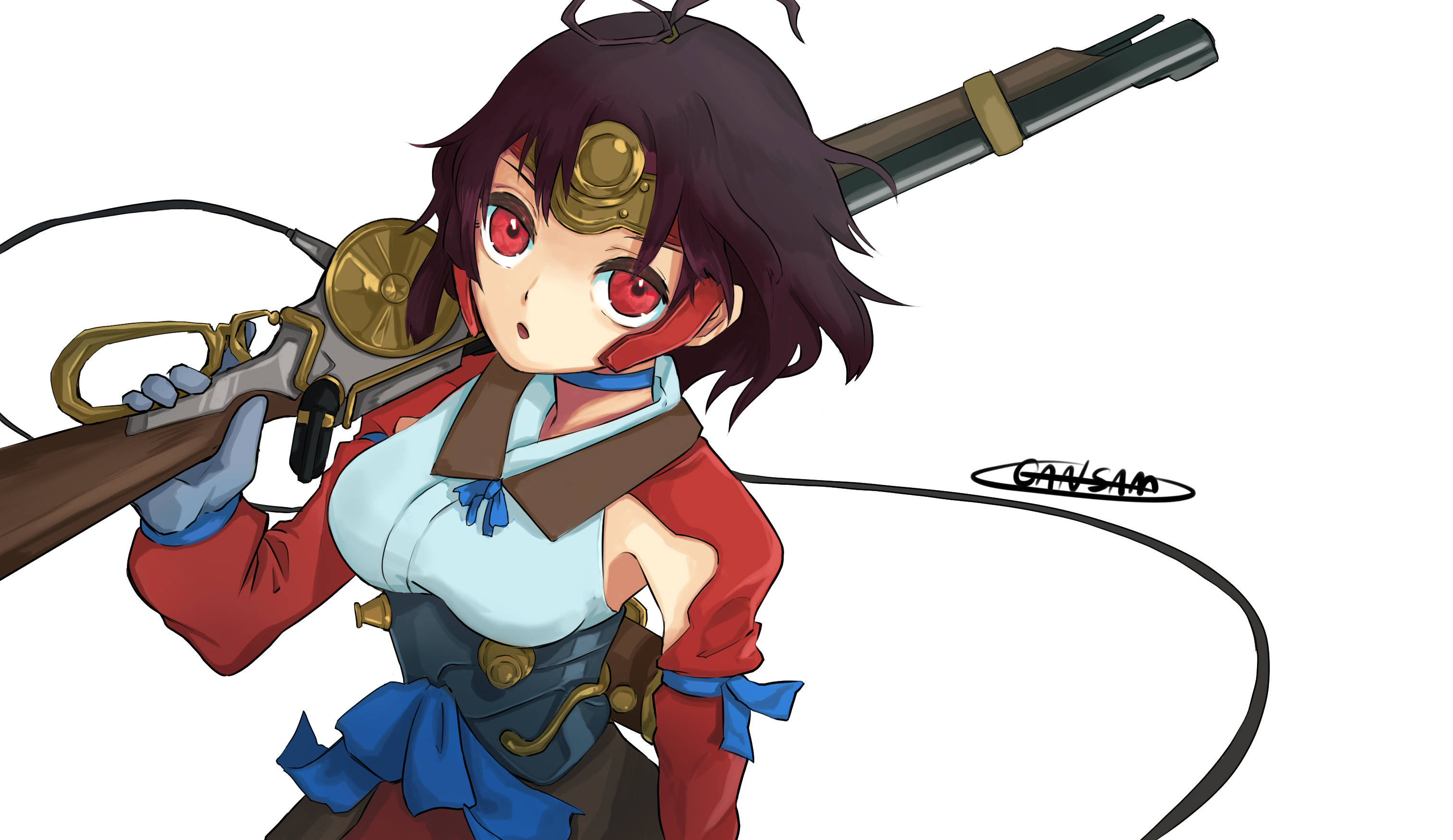 艸部ユウスケ 甲鉄城のカバネリ 無名 甲鉄城のカバネリ 無名 イラスト 1日1絵 T Co 1kwwj8axbp Twitter