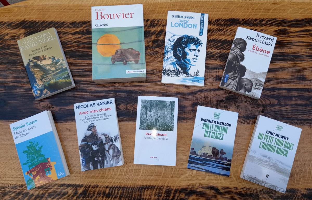 Bloqué par une pandémie mondiale 
Confiné par votre gouvernement ?
Évadez vous avec notre sélection de Récits de Voyage 😎✈🏔
#Ajaccio