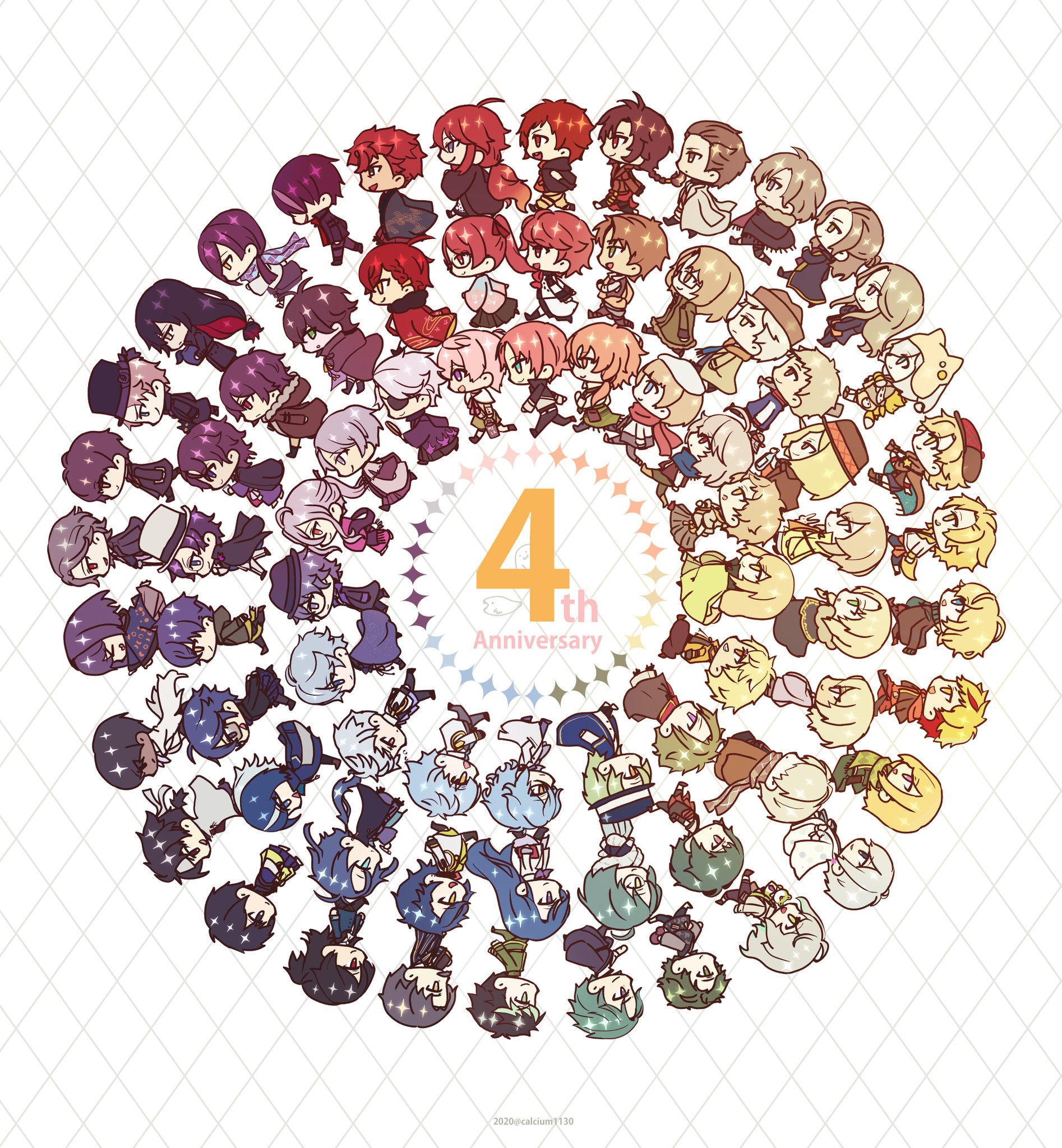 阿直ᓚᘏᗢ 4周年 文豪とアルケミストはおかげさまで本日4周年を迎えることができました 記念として 文豪とアルケミスト担当イラストレーターが手掛けた 芥川龍之介 の描き下ろしイラストを公開いたします 引き続き O2la6b Plurk