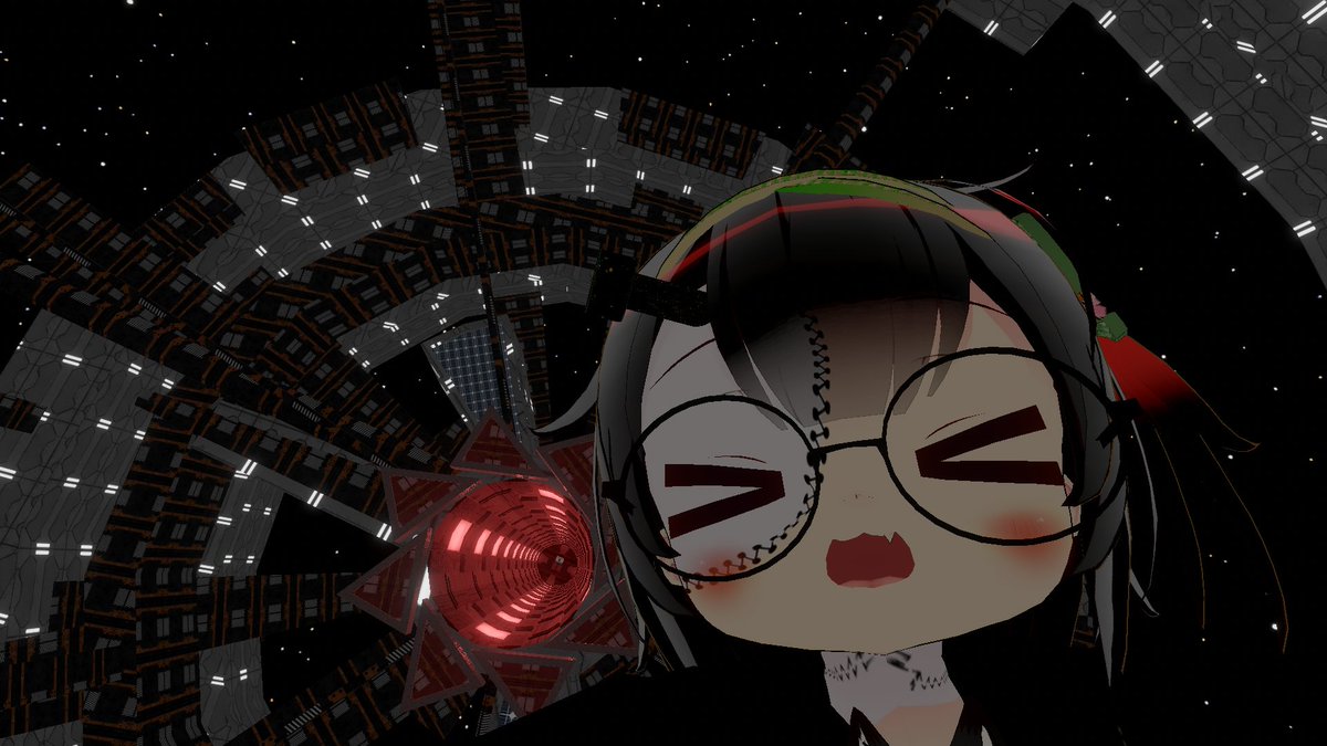 GonGon_Dayo's tweet photo. #VRChat #Mirrim  even it in #spookality2020  but i feel so chilling in that world.   maybe i like being alone is space? https://t.co/7RbRb7gQjH