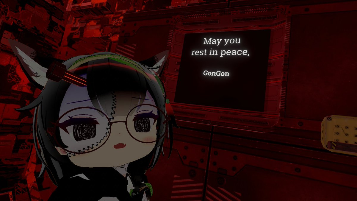GonGon_Dayo's tweet photo. #VRChat #Mirrim  even it in #spookality2020  but i feel so chilling in that world.   maybe i like being alone is space? https://t.co/7RbRb7gQjH