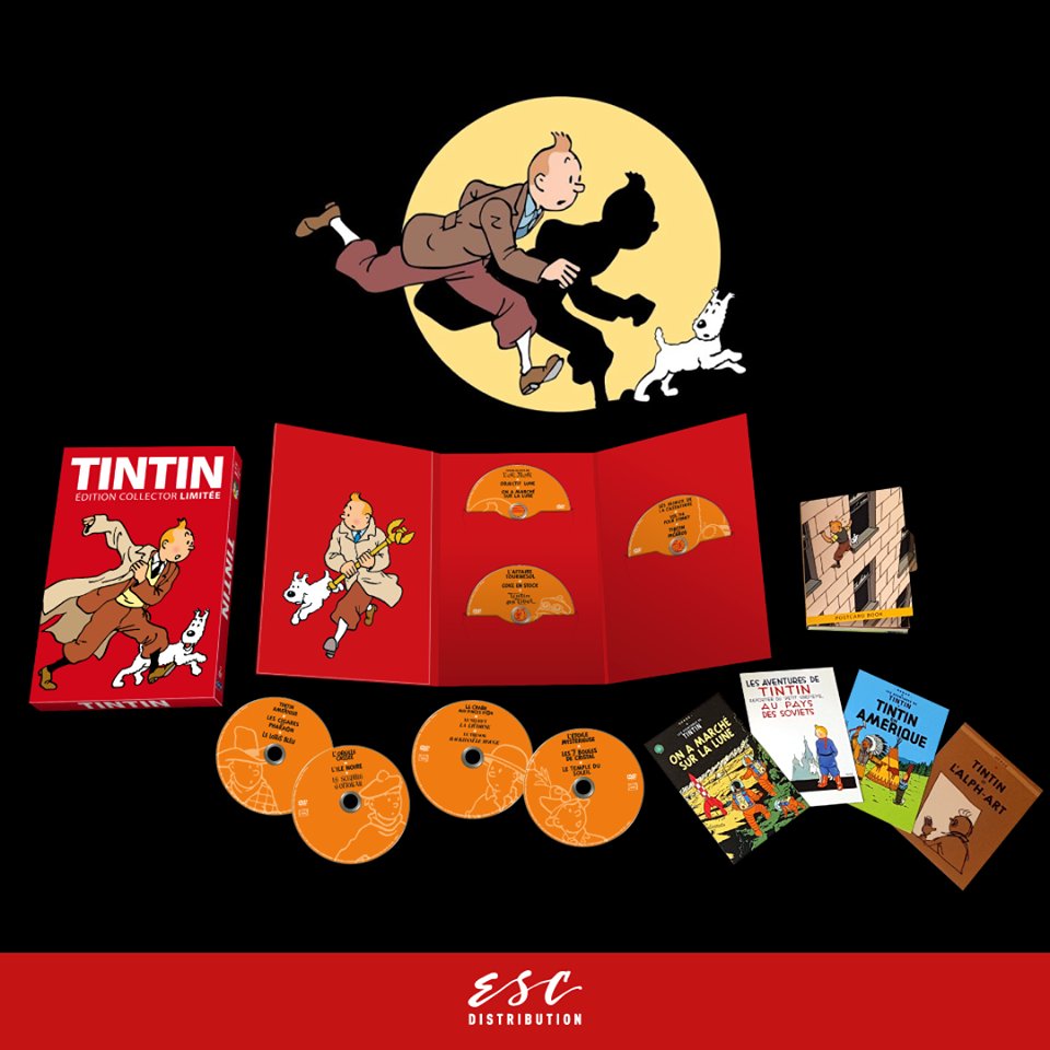 ⚡ Découvrez dans un coffret collector unique et édition limitée les plus célèbres aventures de Tintin éditées chez #CITEL !
En bonus : 24 cartes postales exclusives reprenant les couvertures des 22 tomes de la BD culte.
🕵‍♂ Pour en savoir plus 👉bit.ly/esctintin