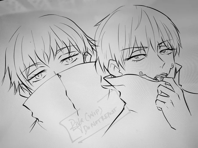 some inumaki scribbles 
