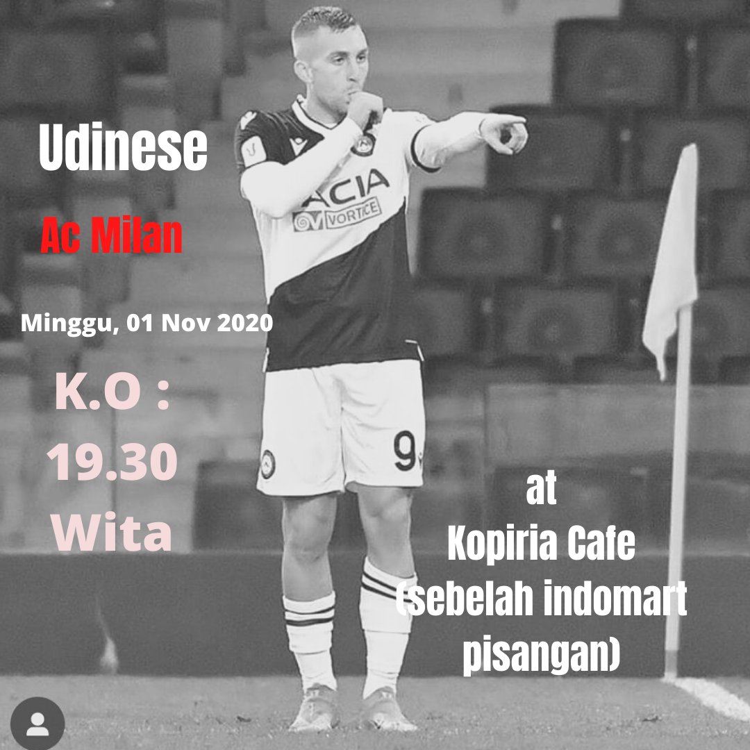 Yuk ramaikan bro &amp; sis 
Mumpung mainny gak kemaleman 

Cc: <a href="/MilanistiOrId/">Milanisti Indonesia</a>