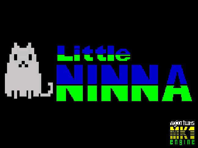 fabiodidone's tweet photo. Hola chicos. Comparto el link de descarga de Little Ninna, mi nuevo juego para #ZXSpectrum. Es una primera versión, así que si ven que tiene errores me avisan. Espero que les guste!!! #Mk1 #Retrojuegos #Churrera #Speccy #8Bit #Sinclair #oldies #retro 🕹️🕹️ https://t.co/diFH4QSS4c https://t.co/UCASUH6YyG