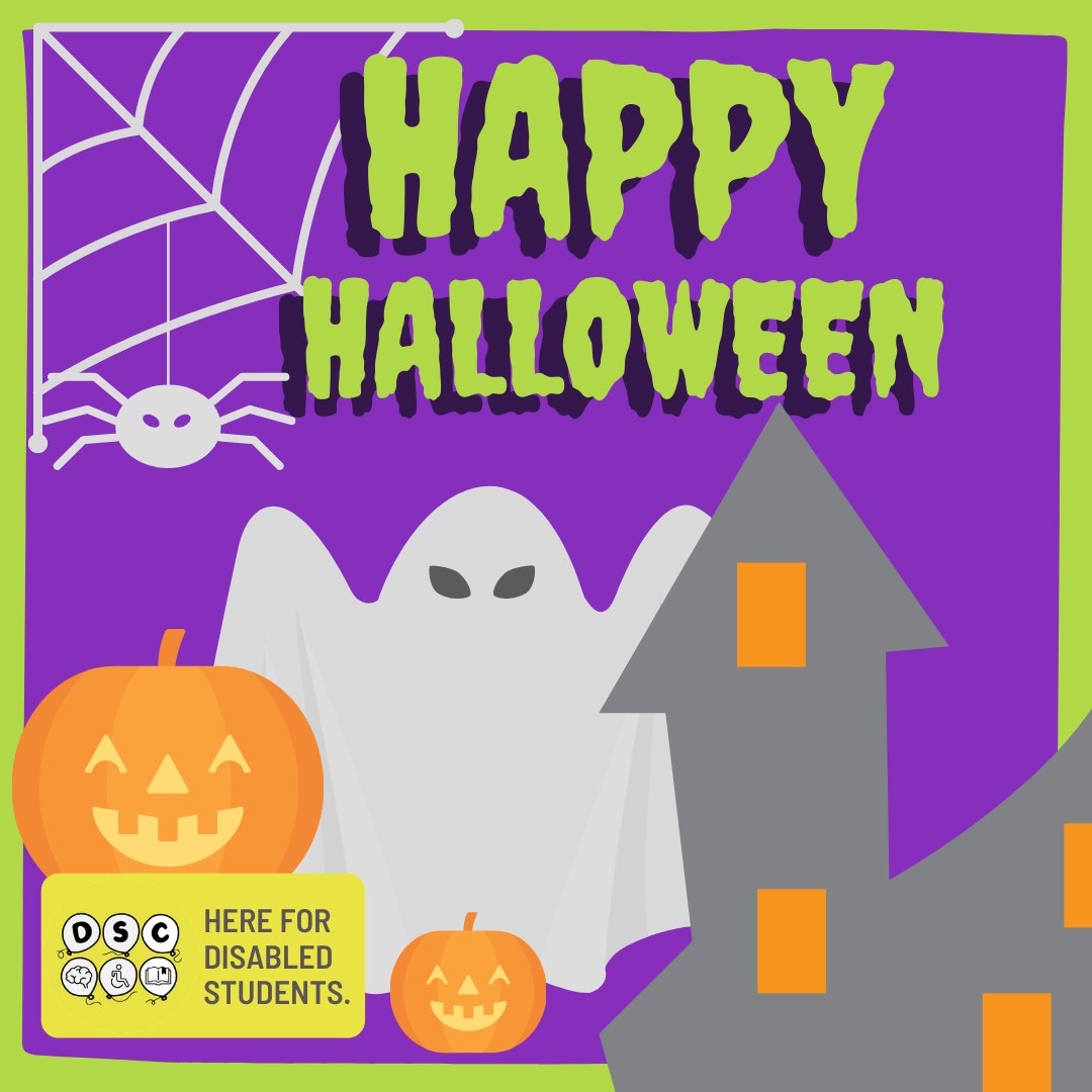 Boooo! 👻  🎃   Happy Halloween from all of us at DSC! (p.s. If you want to join our Committee - go to egm-sheffielddsc.carrd.co)
