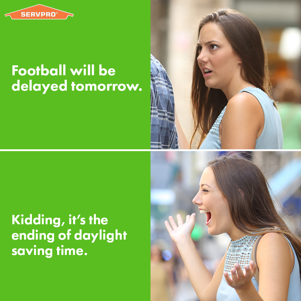 Daylight Saving Time ends tomorrow. Don't forget to set your clock back an hour.