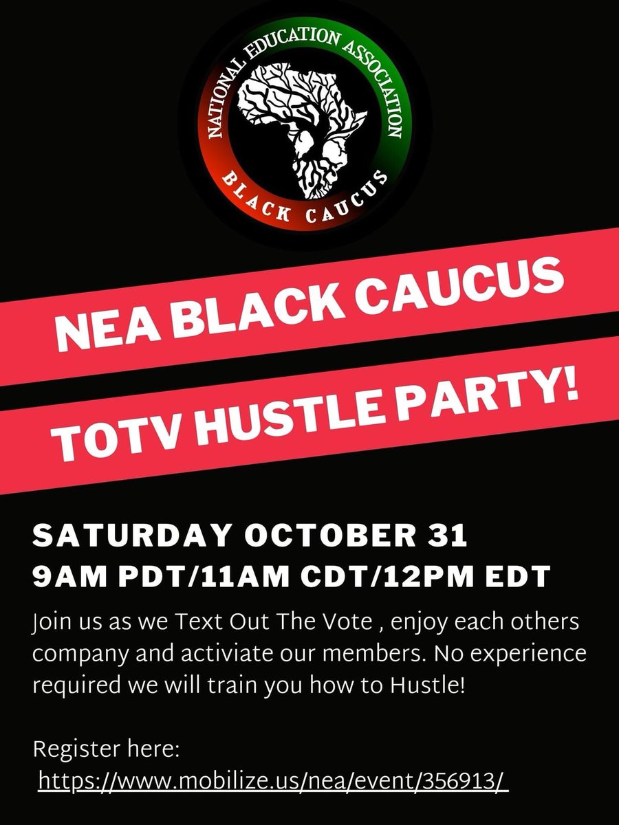 Do the “Hustle” with the Black Caucus in 30 minutes. Come join the fun!!