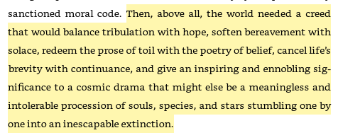 50/ The Roman Catholic Church (1095-1294) & its omnipotence in medieval history"the world needed a creed that would balance tribulation with hope, soften bereavement with solace, redeem the prose of toil with the poetry of belief, cancel life’s brevity with continuance..."