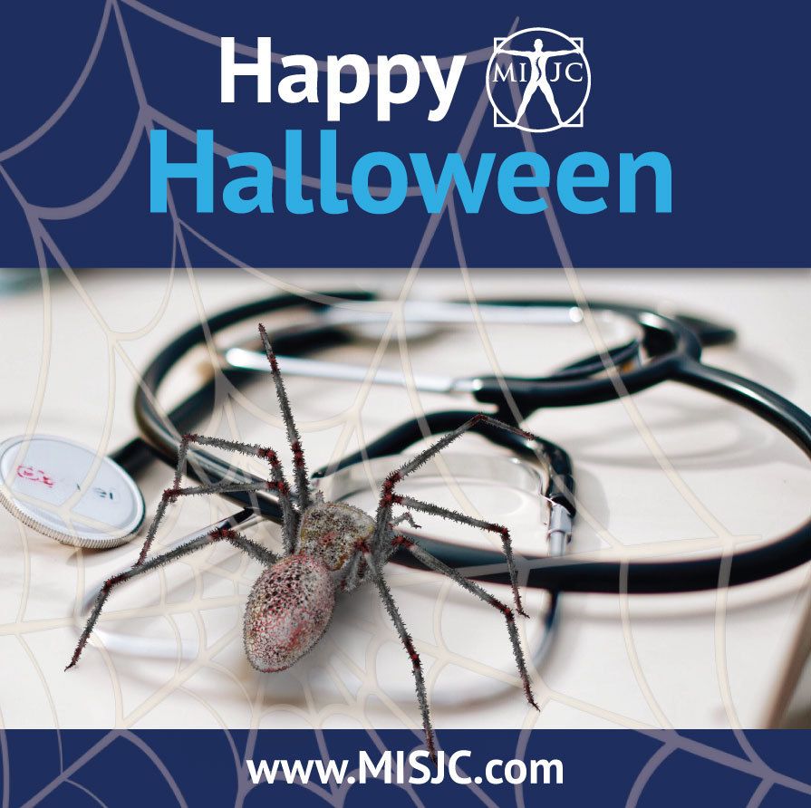 misjc's tweet image. Have a Happy Halloween and be safe!
.
.
#Halloween #MISJC #DrKatzell #minimallyinvasive #minimallyinvasivespinesurgery #minimallyinvasivesurgery #lumbarspondylosis #lumbarpaintreatment #backpainrelief #lowbackpain #medicaleducation #medicaltips