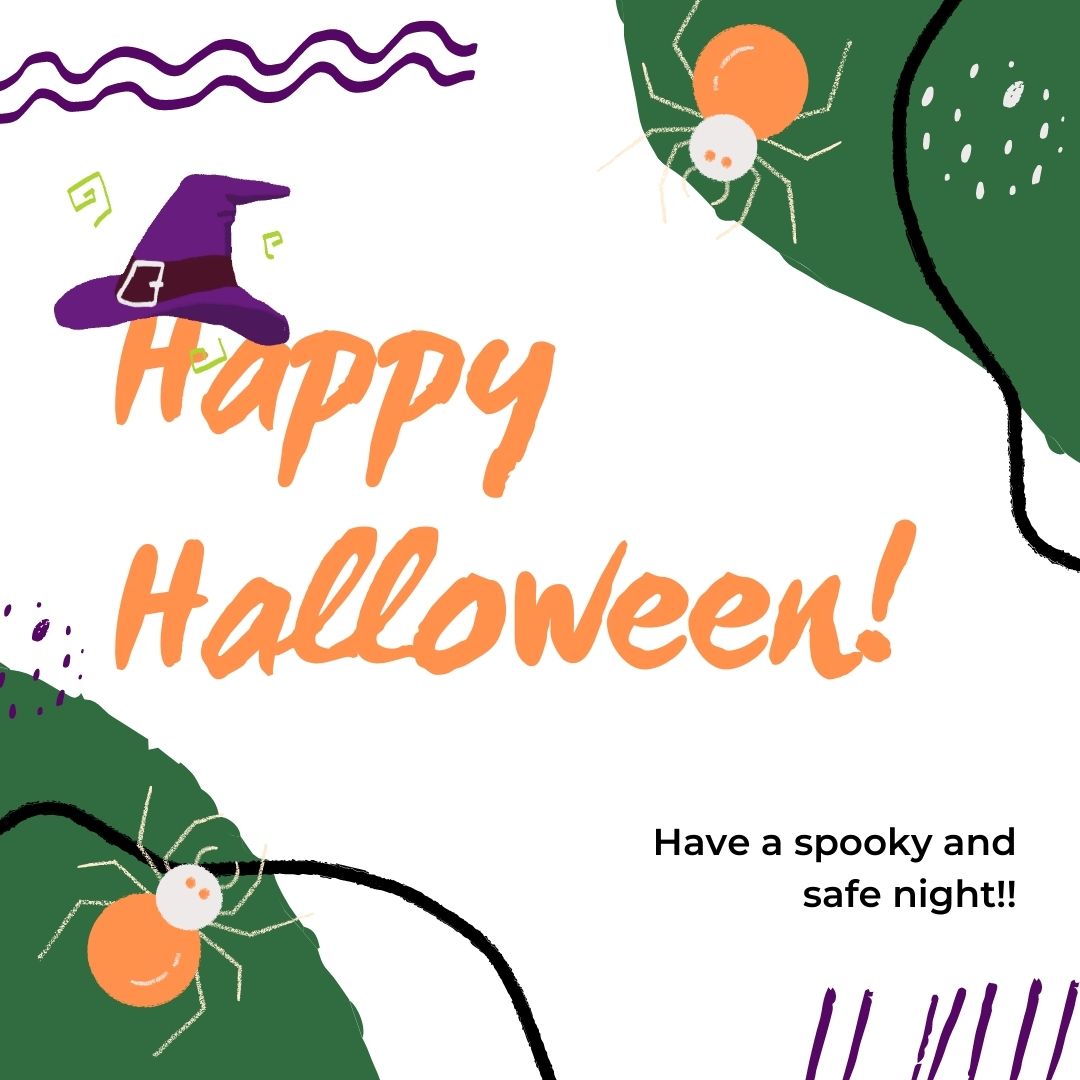 OUWalterCenter's tweet photo. Happy Halloween, Bobcats! We hope you have a safe and spooky night! Remember, all of the best social distancing practices! 

#SpookyandSafety #Halloween #MaskUp https://t.co/kihx15tRl4
