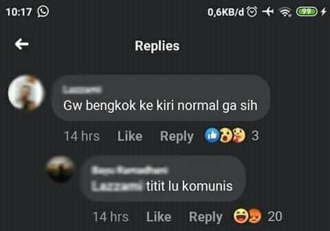 sosmedkeras's tweet image. Kiri dikira komunis
Kanan dicap kapitalis