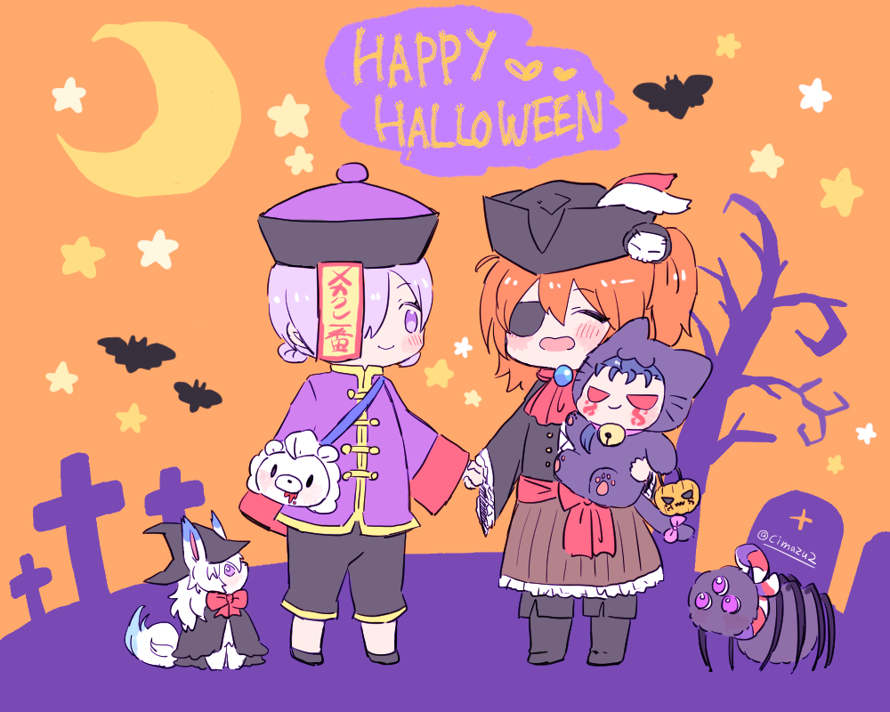 ハッピーハロウィンちみマシュぐだ♀と愉快な仲間たちとハレンチポリス。 