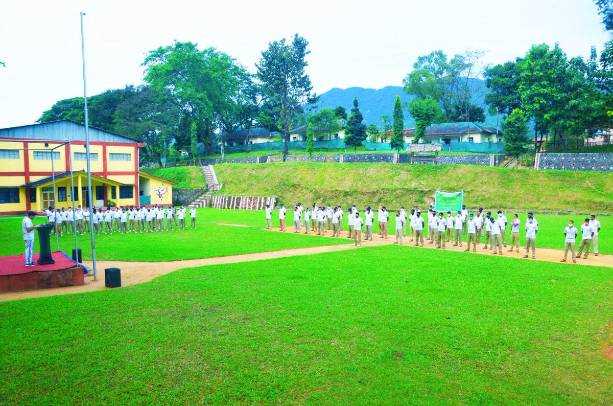 ITBP_official's tweet image. Oath and March for Unity  by HQ North East Frontier ITBP Itanagar, Arunachal Pradesh on #NationalUnityDay2020. 
#Himveers