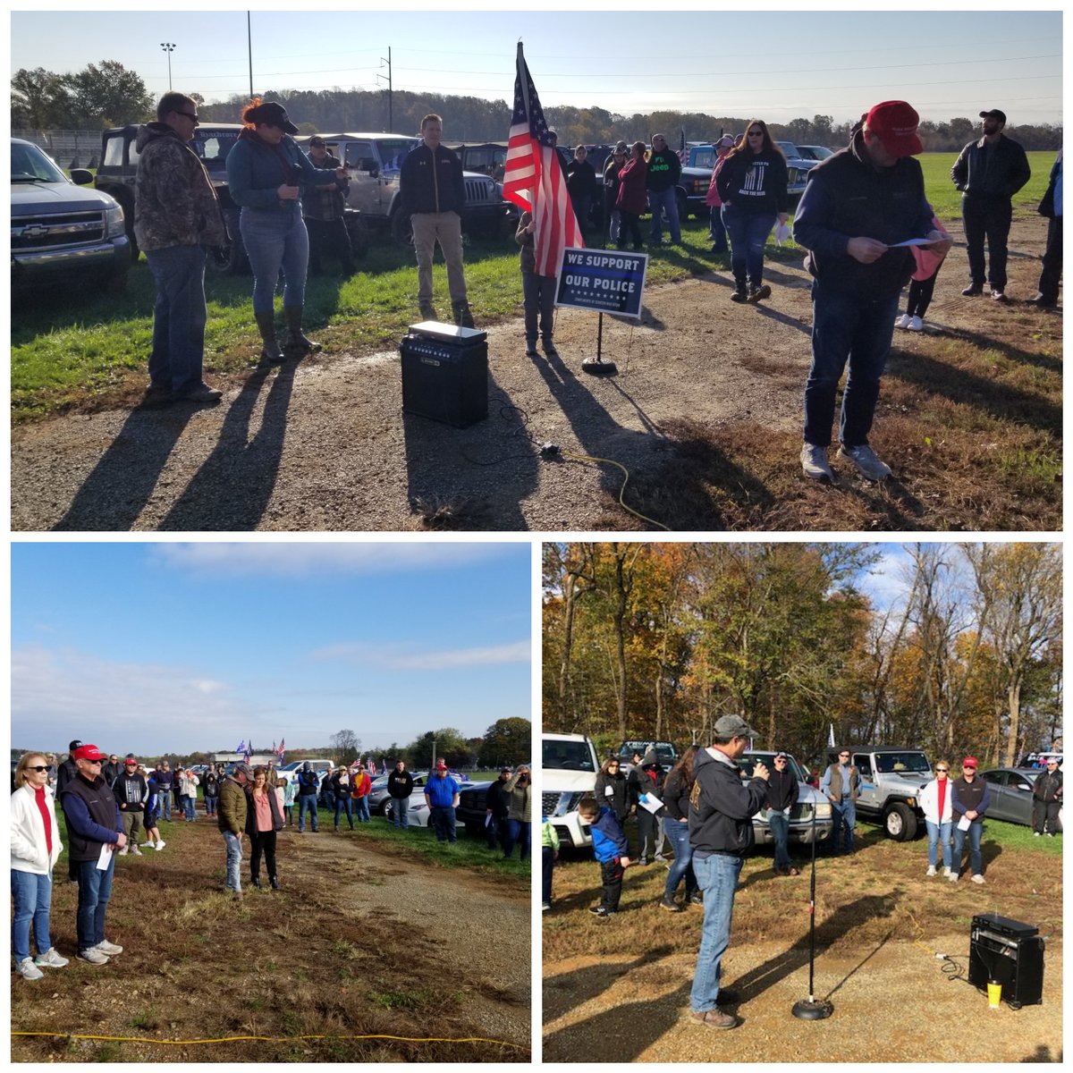 Nice morning to be part of kickoff of Back the Blue rally by <a href="/CityRepublicans/">Lancaster City GOP</a> supporting our police officers in Lanc. Co. with <a href="/LloydSmuckerPA/">Lloyd Smucker</a>, <a href="/RepBryanCutler/">Rep. Bryan Cutler</a>, <a href="/Josh__Parsons/">Josh Parsons</a> and <a href="/LisaKColon/">Lisa Colón</a>.