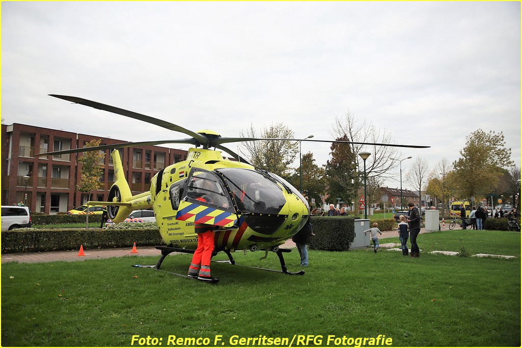 Traumahelikopter ingezet voor onwelwording in Montfoort ..