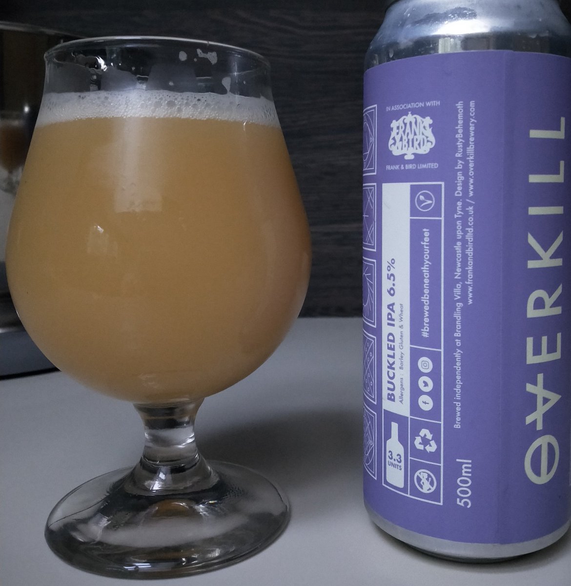 Freshly canned batch of Buckled 6.5% IPA now available <a href="/brandlingvilla/">Brandling Villa Ⓥ</a> full of US hops, hazy, silky...you get the gist 🍻