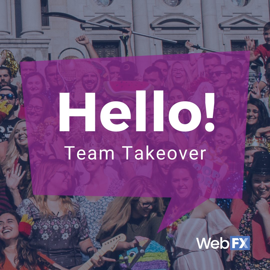 HappinessFX's tweet photo. Get to know Annie for the day in our latest WebFX team member social media takeover! Annie Durkin is a Digital Marketing Specialist. She grew up in New Hampshire & attended the U of Mary Washington. She’s passionate about learning & is a big fan of #FXLearns. #fxteamtakeover https://t.co/hO6hblzzMF