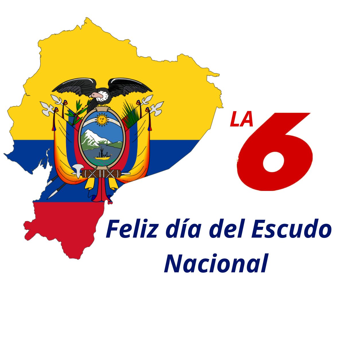 La6Pichincha's tweet photo. Hoy Celebramos el día del Escudo Nacional 

#Pichincha 
#Quito
#Ecuador 
#La6
#La6Ecuador 
#Psc
#PscPichincha 
#RenacerLa6 
#CompromisoDeCambio 
#Elecciones2021Ec https://t.co/ScNg2sMpCZ