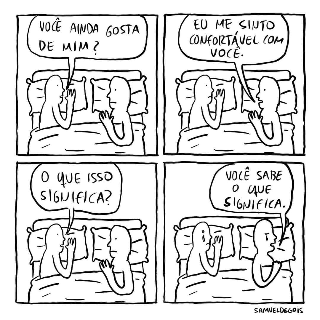 Coisas de casal - Desenhos e Frases