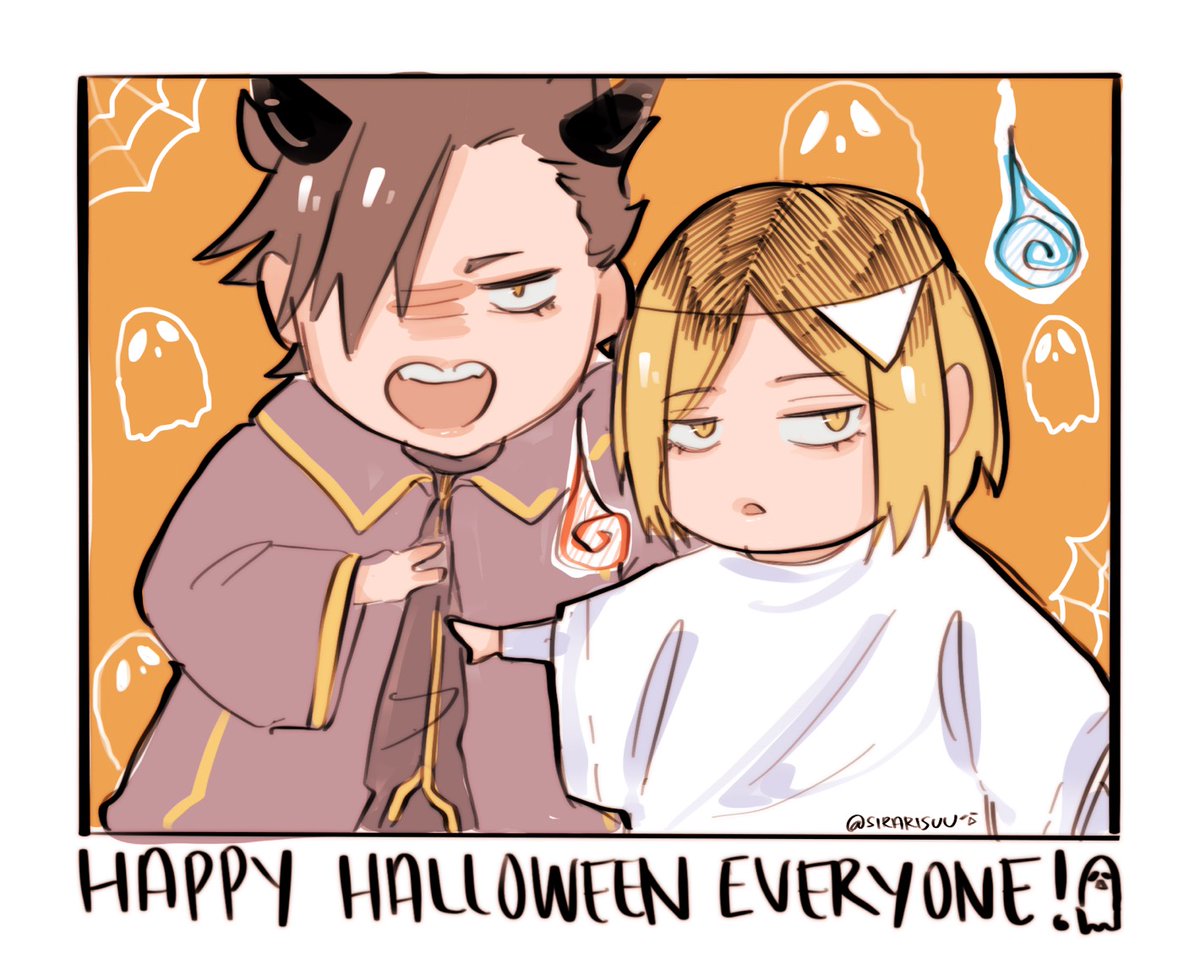 Happy Halloween ? 
---
#KurooTetsurou #kenmakozume #Haikyuu 