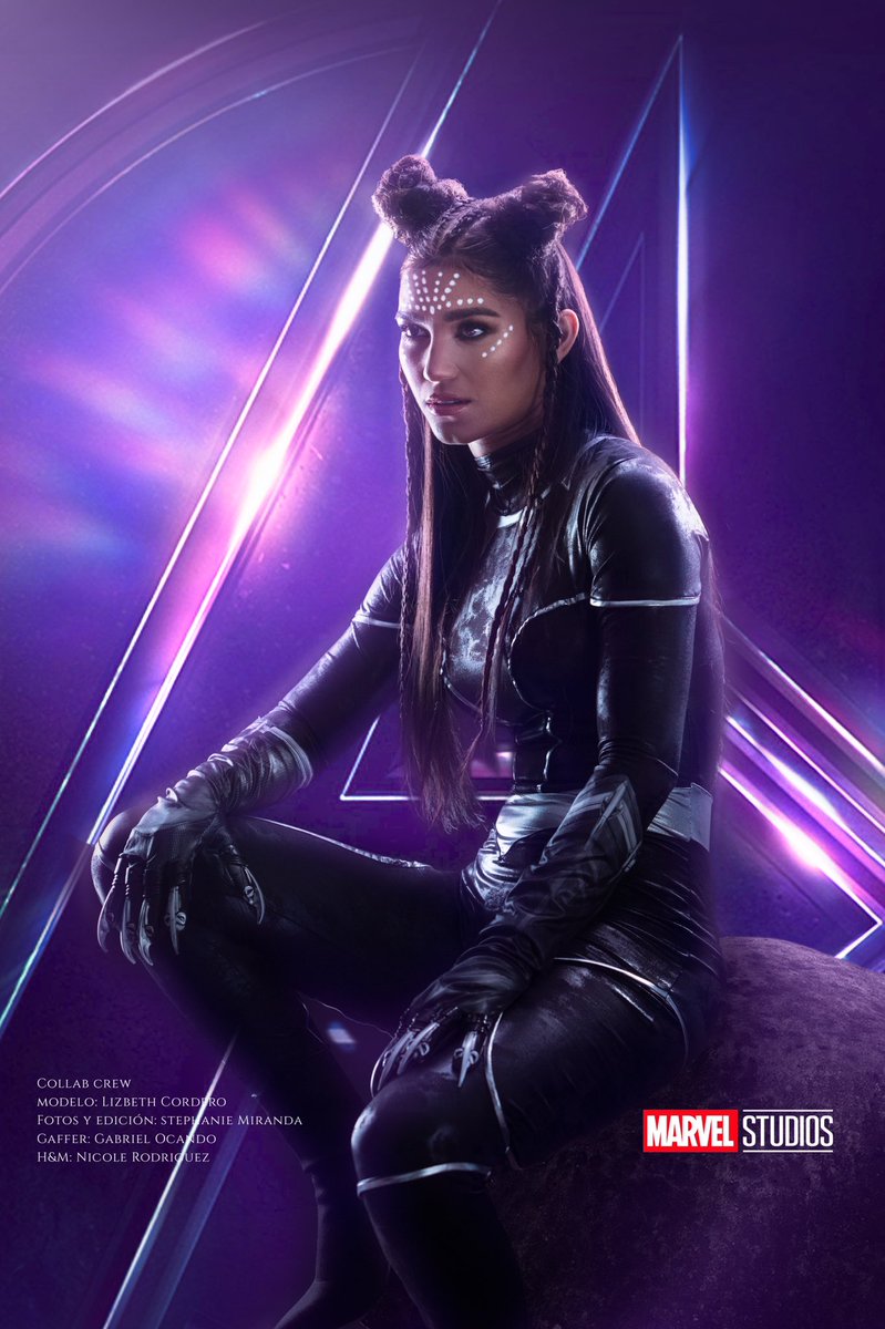 lcorderot's tweet image. Happy Halloween 👻🖤#WakandaForever