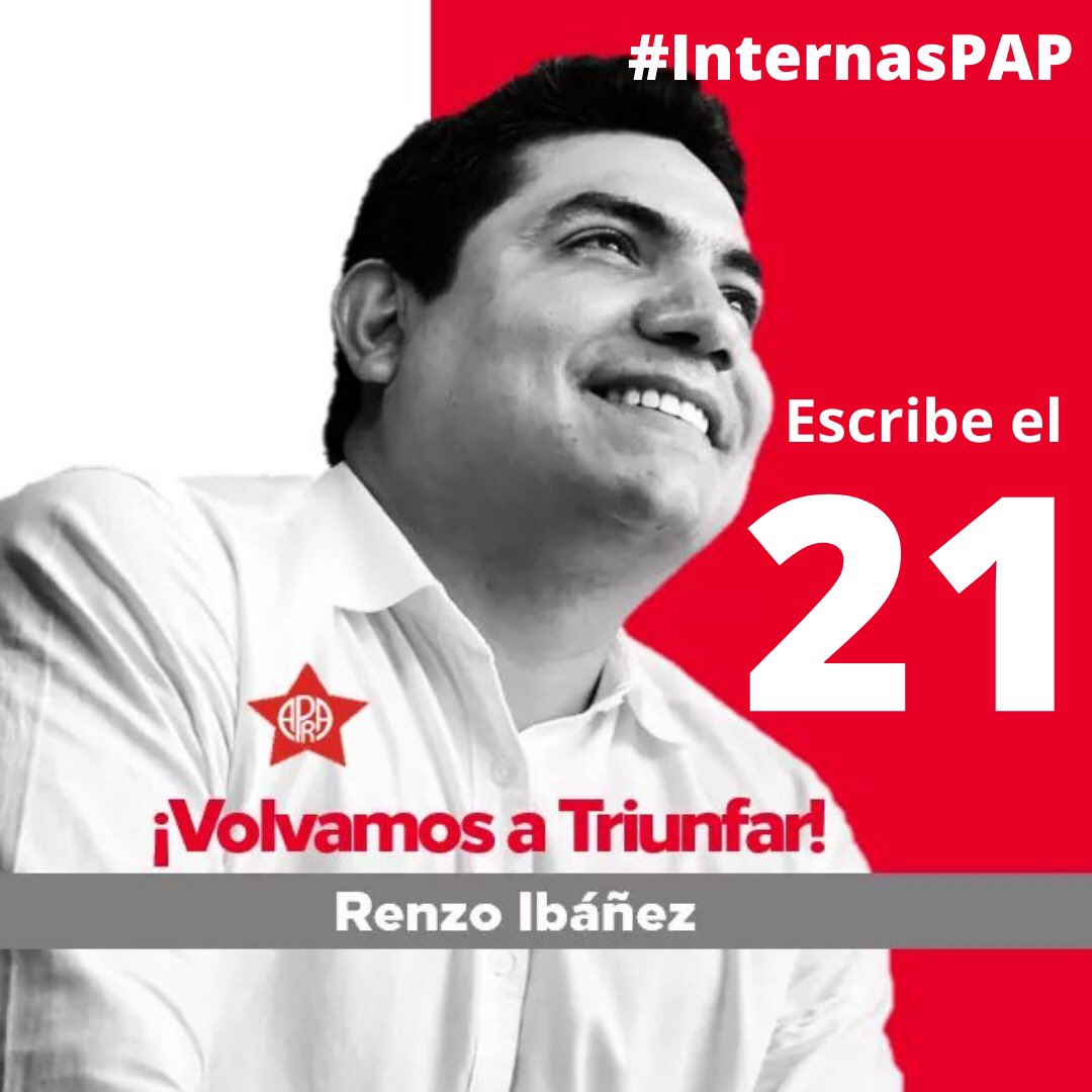 yturbe_'s tweet photo. Arrancan las #InternasPAP
Le deseo todos los éxitos a mis compañeros y compañeras, que esta sea una fiesta democrática.
Una mención especial a @Renzoiban y @esquinabaja, mis candidatos en estas elecciones. Vamos con todo! #Renzo21 #Carla32 https://t.co/JYtUUwaWX1