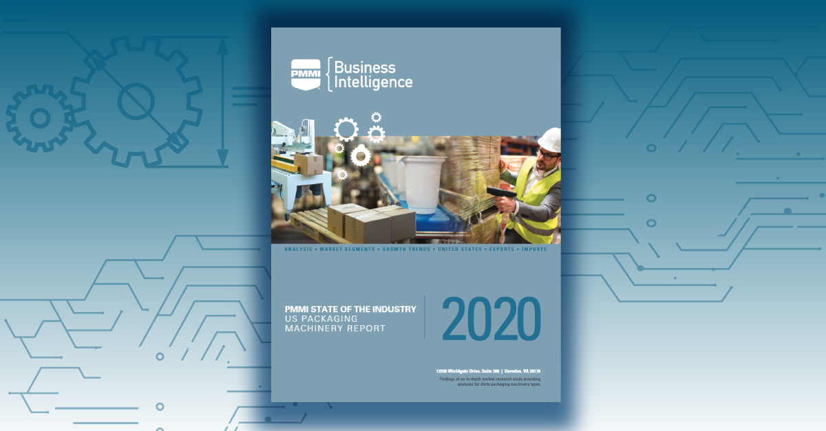 The 2020 State of the Industry report is here! The report contains the most up-to-date statistics, estimates and analysis available on the U.S. and Canadian packaging machinery industries. Download it now - bit.ly/3dUghSw
