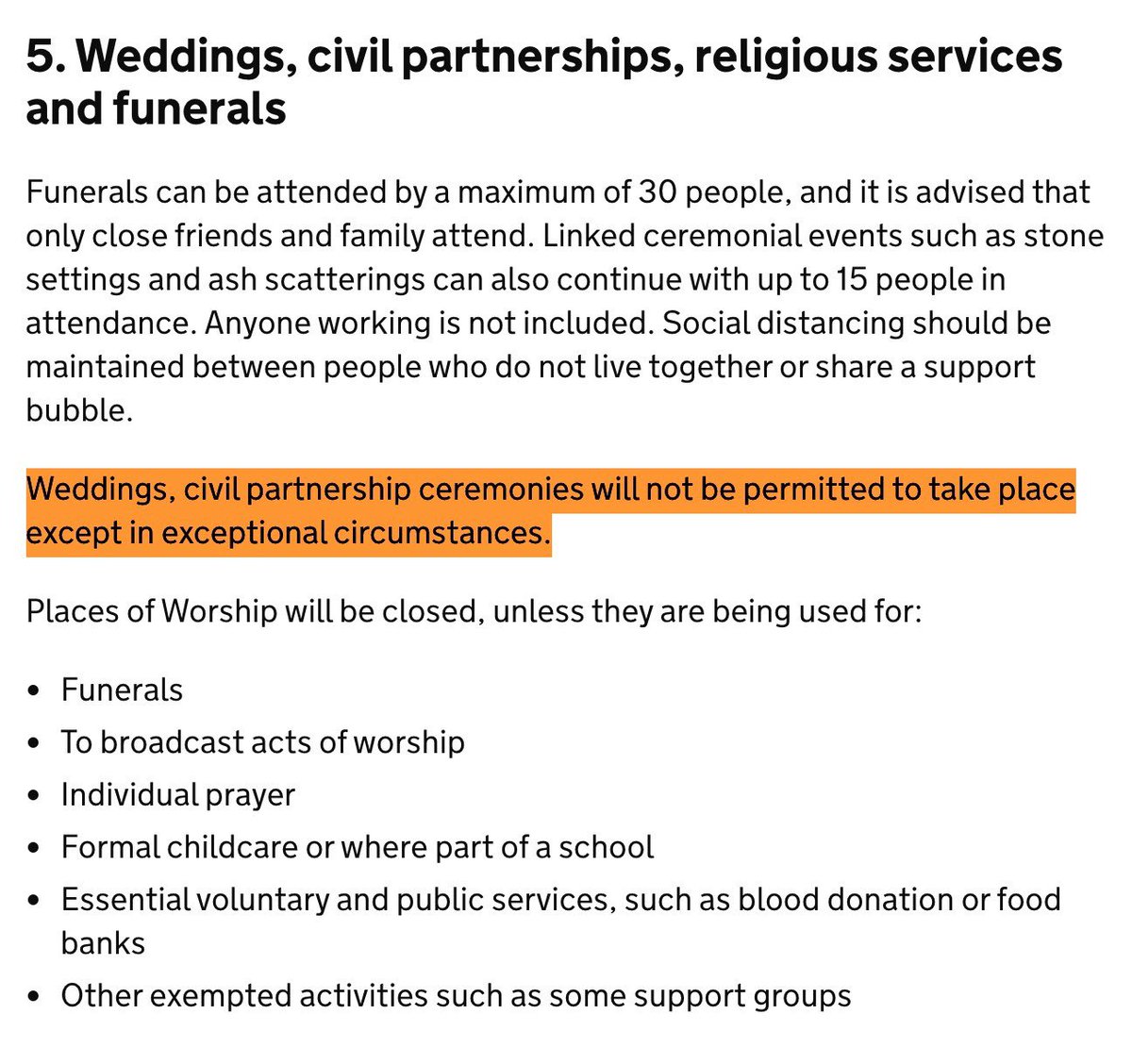 WAWofficialUK's tweet image. This breaks our hearts. Couples are denied rites of passage and suppliers cannot work. Hundreds of thousands of people go into lockdown feeling utterly lost. #whataboutweddings