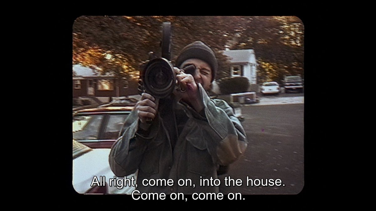 when i first watched... as late as feb 2017... i instantly fell in love at this sequence. being thrilled by the possibilities of the medium, getting to record one another, but also an elegant way of setting up: this is what each lens looks like & what goes into telling this way