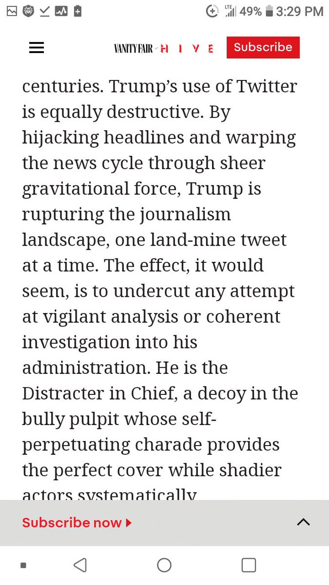 CitizenRevere's tweet photo. #Trumpaganda in 2020 America, somewhat predicted by Vanity Fair in 2017? 

Demand #integrityNOTindignity 4US! 

#VeteransAgainstTrump 
#VetsAgainstTrump 
#OnlyTheYoung https://t.co/RJHXzNtQSo