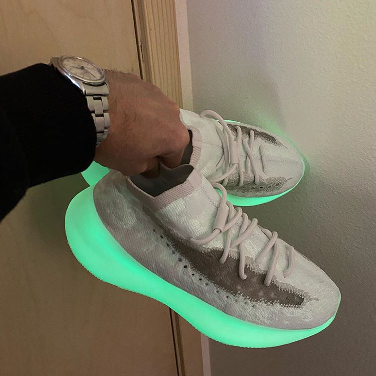 ssense yeezy glow