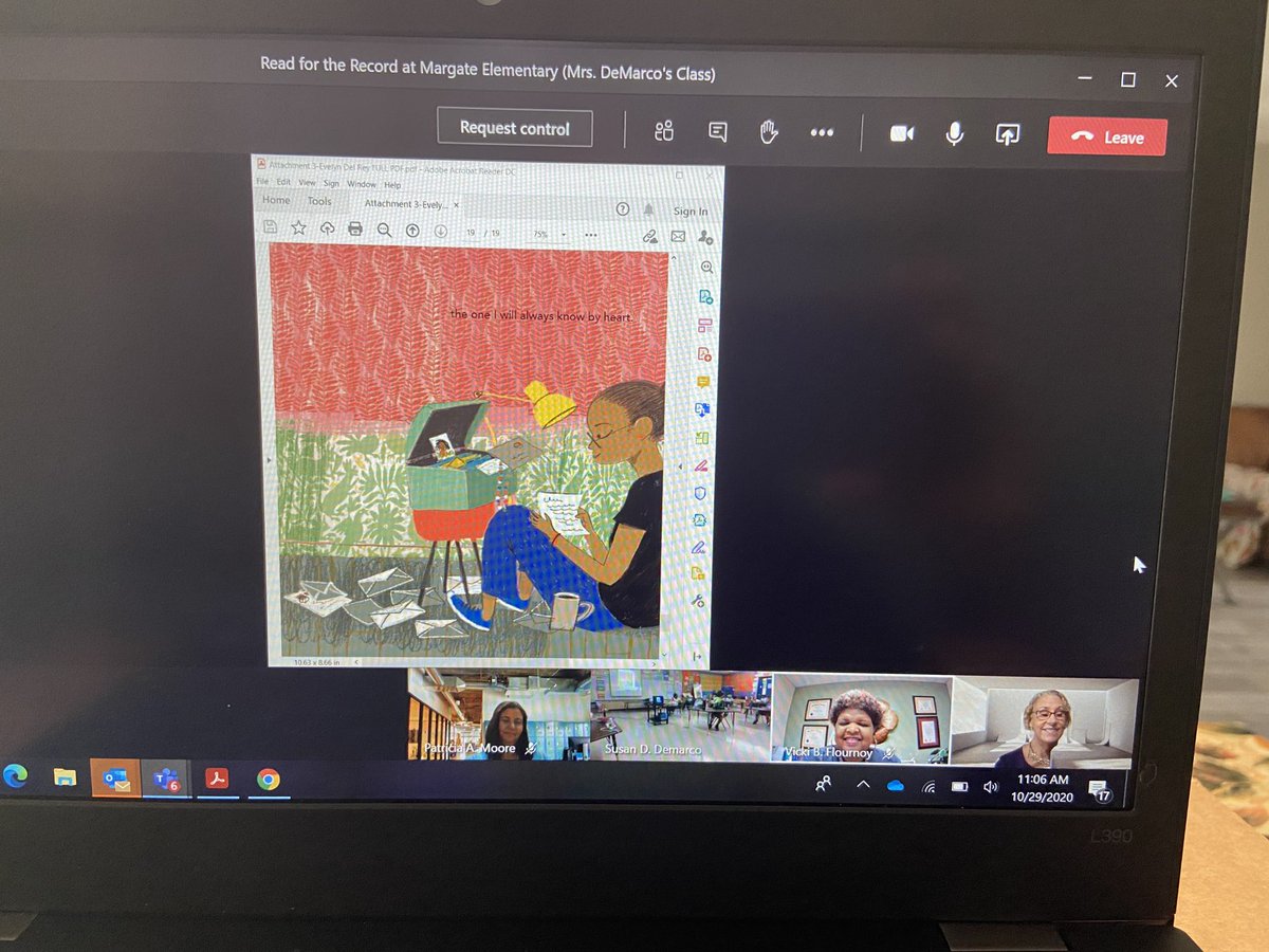 Nora_Rupert's tweet photo. Thank you so much to Ms DeMarco and her wonderful class at Margate El. We did it virtually and I loved front loading vocabulary words, discussing context clues  and encouraging student’s individual responses! Hard to believe this was a K class! Put a smile on my face all day! https://t.co/ntueEYWTo8