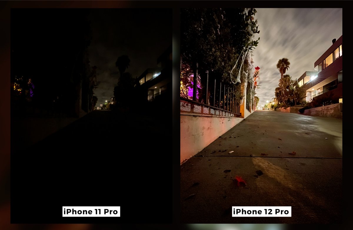 Ijustine Night Mode Ultra Wide Angle Iphone 11 Pro Max Vs Iphone 12 Pro