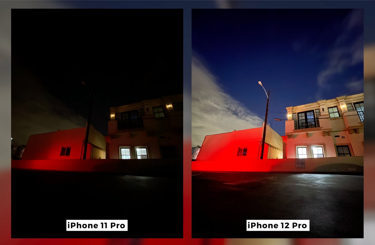 Ijustine Night Mode Ultra Wide Angle Iphone 11 Pro Max Vs Iphone 12 Pro