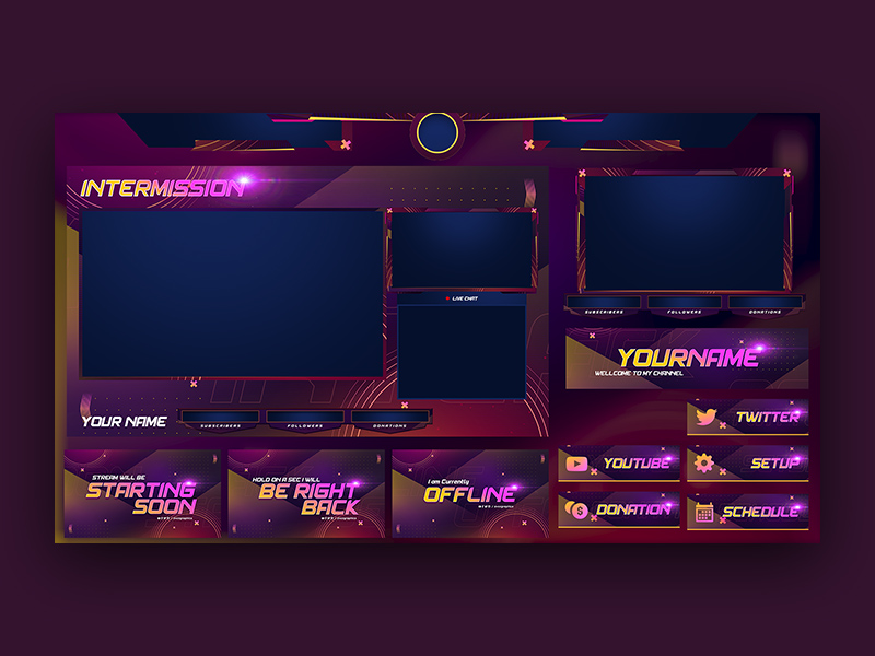 codebanner's tweet image. I will do an amazing animated twitch overlay template for your stream
Learn More: bit.ly/3mAvviI
#animated #streaming #overlaytwitch #twitchanimated #animation #overlays #twitchstreamer #twitchtv #twitchaffiliate #gammer #twitch