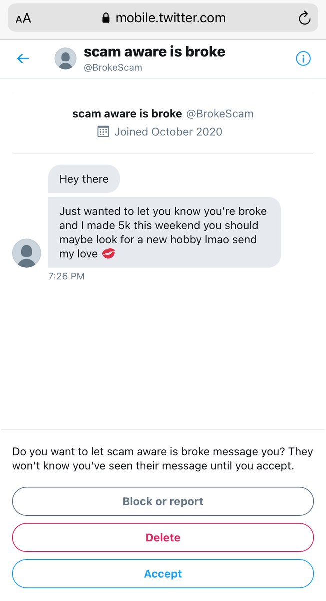 scam_aware - let’s get Action Fraud UK to stop him tweet media