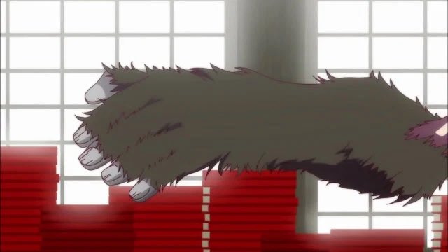 Suruga Monkey: This arc revolves around Kanbaru Suruga and the Devil’s Paw that took over her left arm. The Devils Paw made Kanbaru do horrible things to make her wishes come true since it always reads the negative side of a wish.