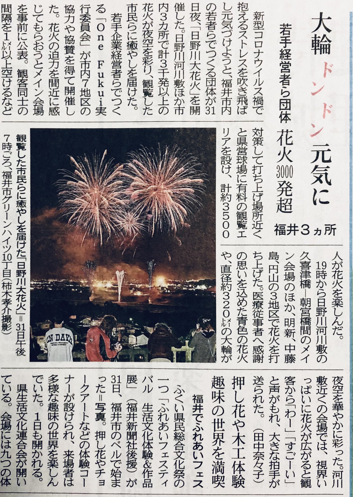 日野川大花火 Twitter Search Twitter