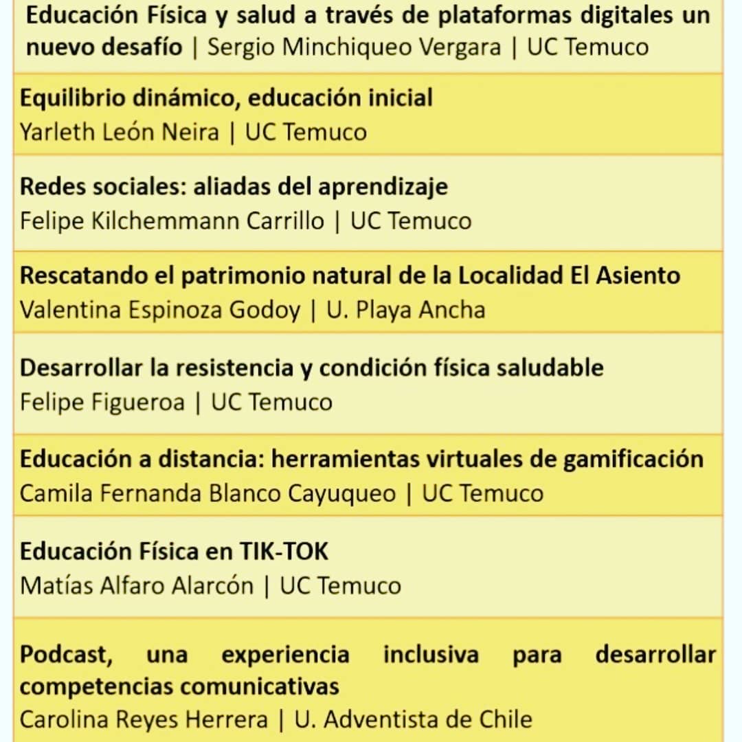 MesaTICenFID's tweet photo. 🔴 Felicitaciones a las 16 ponencias que fueron seleccionadas para la VI Jornada de Experiencias TIC en Formación Inicial Docente. 
👉INSCRIPCIONES: https://t.co/TlVIjTm2L2 https://t.co/HrvBMZVNzi
