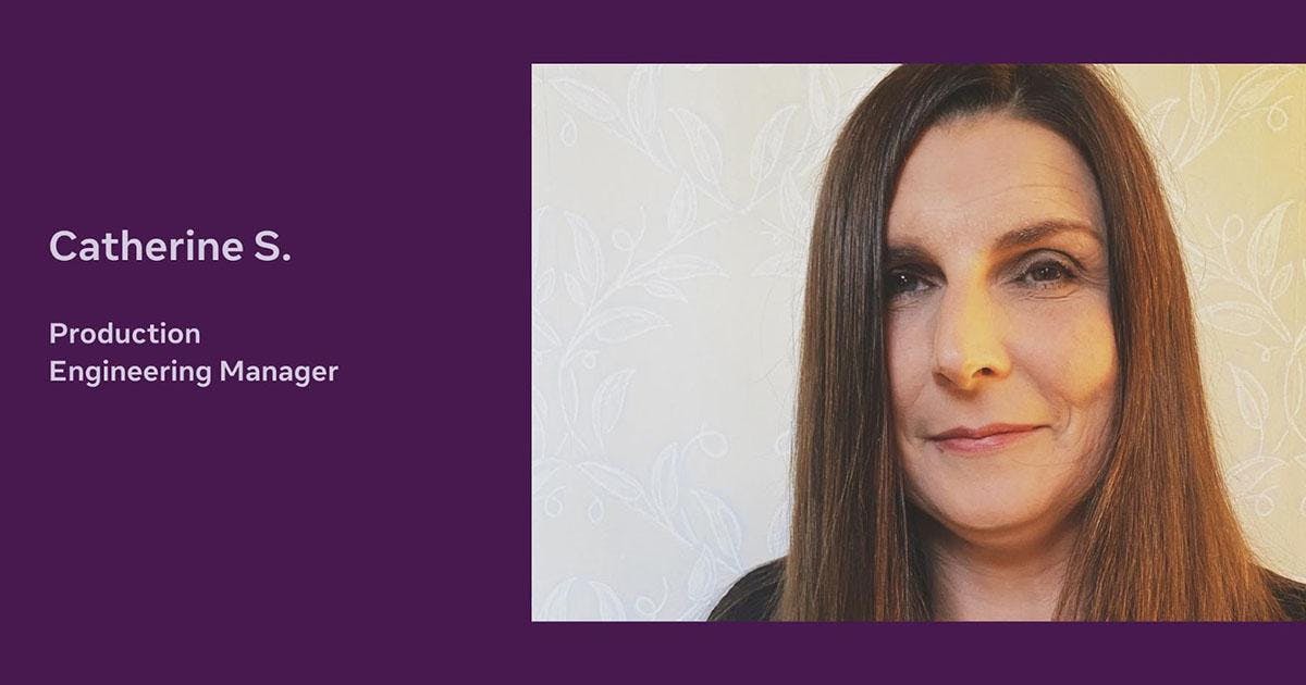 JasmineTech1's tweet photo. Catherine S., Production Engineering Manager, shares three lessons she has learned over the course of her 25 years in tech, and how she empowers her team to bring their authentic selves to work. #ItsHerSelf #FacebookLife https://t.co/NLB71htABW https://t.co/bKd086Wwa3