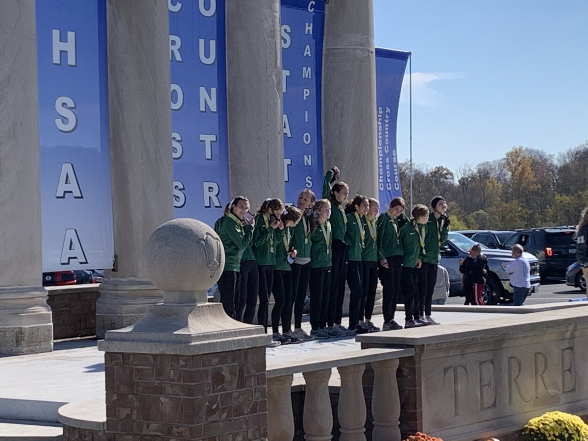 Congratulations Eagles!  4th Place at 2020 Girls XC Championships.