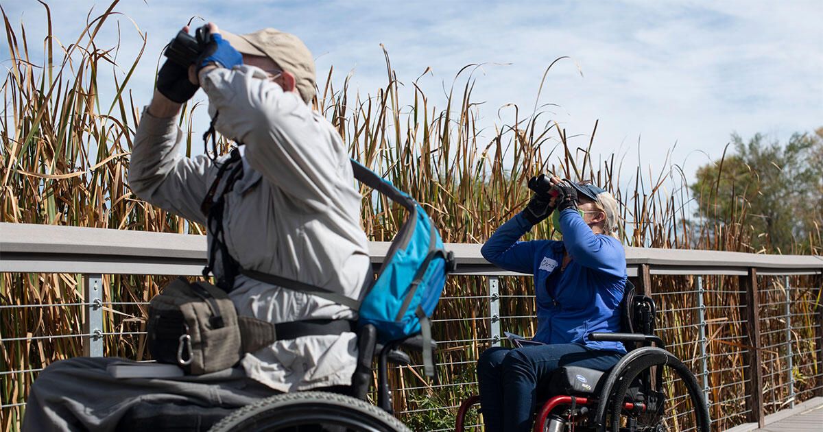 This New Program in Denver Is Paving the Way for #Birders With #ReducedMobility: Birding Without Barriers is part of a national movement to ensure that #mobilityimpairment does not hinder people from enjoying nature. #inclusion #accessibility #PWD
buff.ly/37uVkfQ