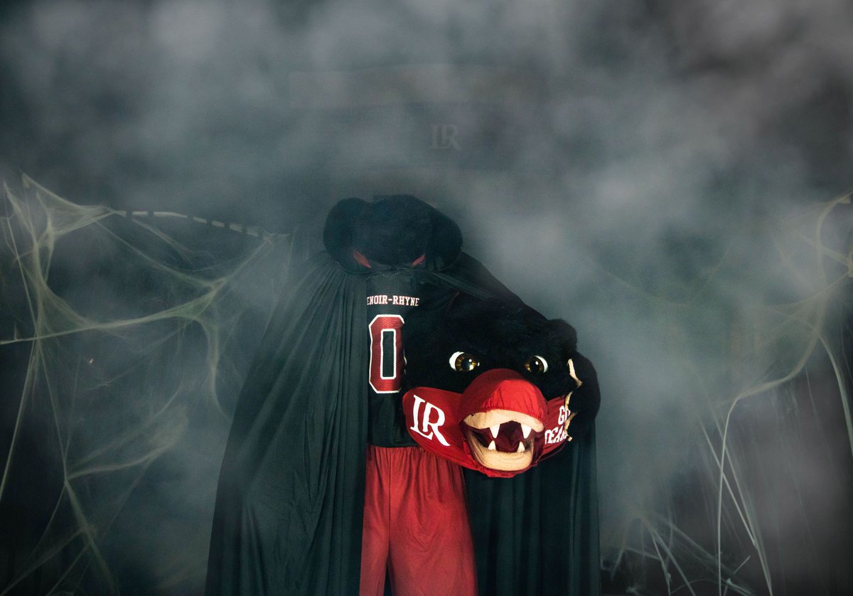 lenoirrhyne's tweet image. Phantoms prowl, werewolves howl and bears growl. Happy Halloween, Bears!