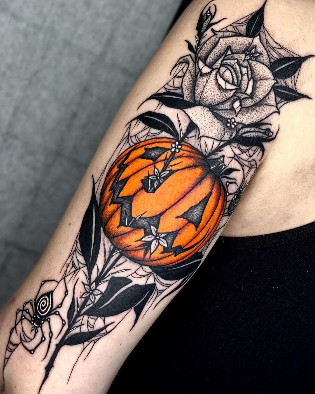 25 Cute Pumpkin Tattoos